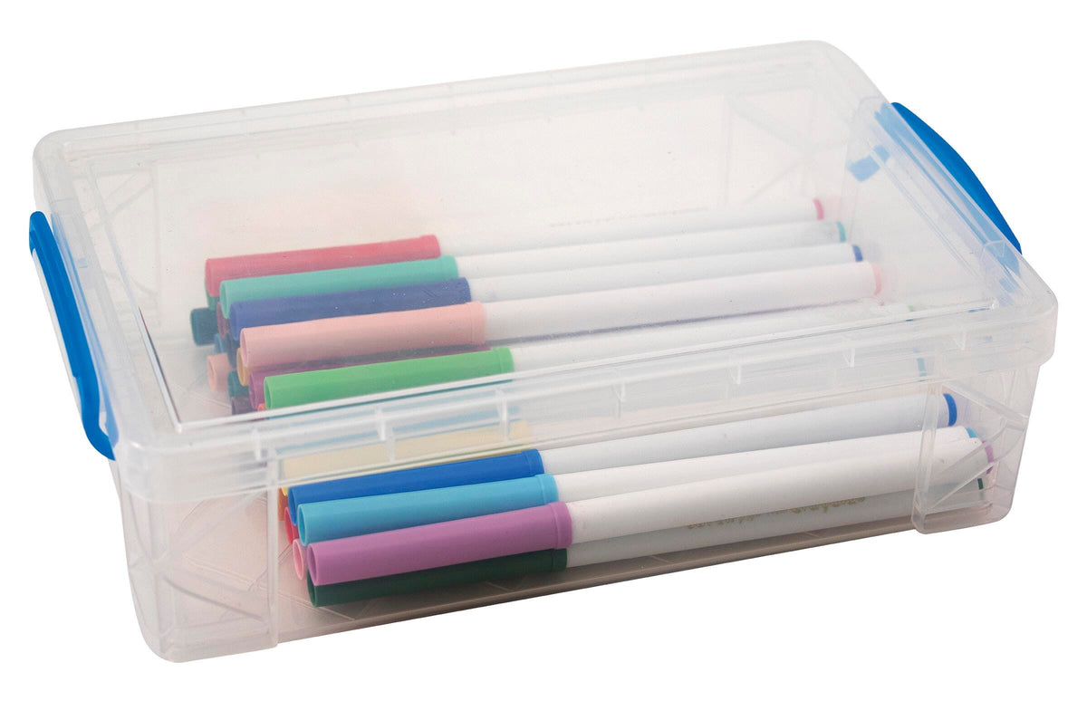 BOX PENCIL LARGE SUPER STACKER CLEAR