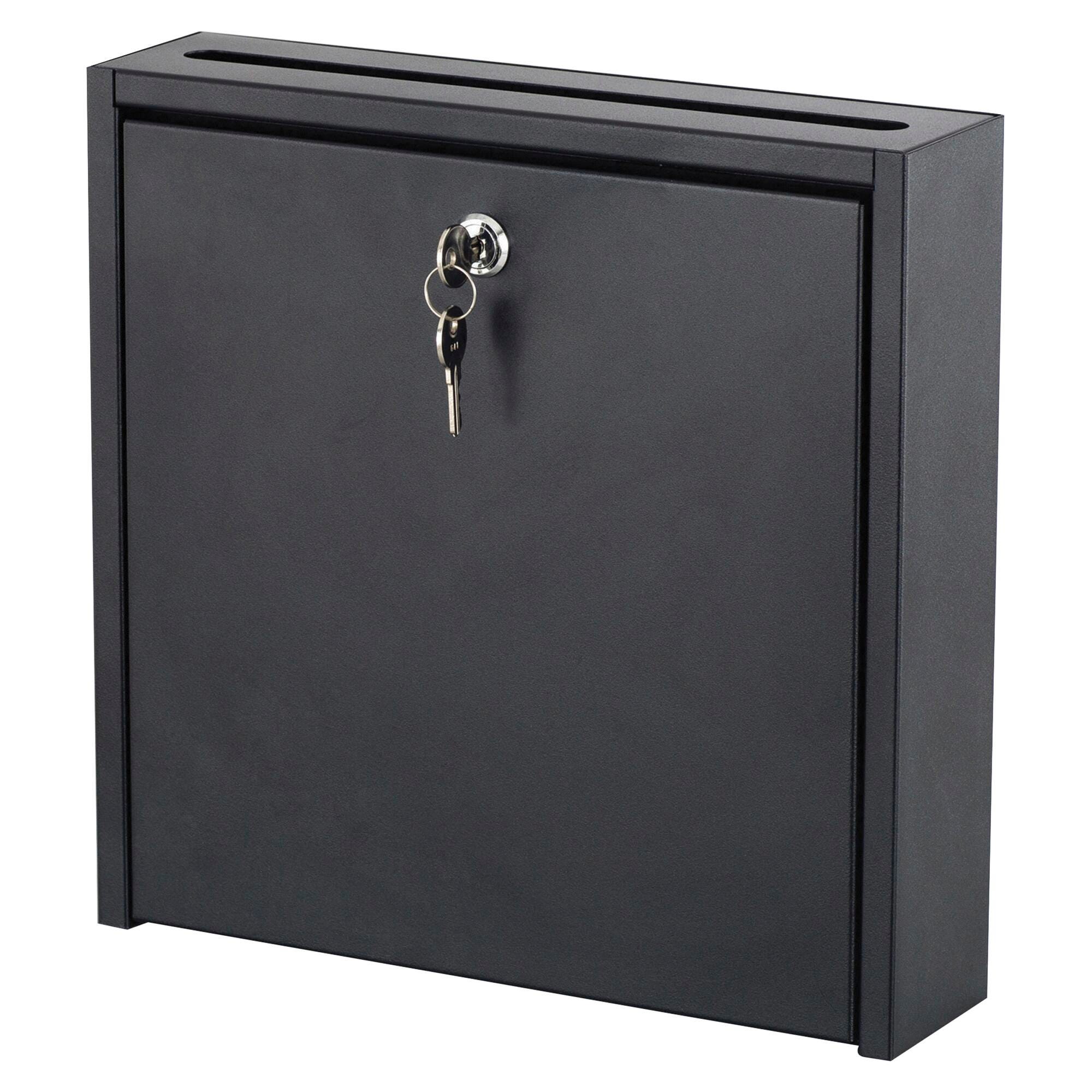MAILBOX - 12X12 - WALL MOUNT - SAF4258BL