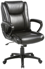 CHAIR - SOHO - BONDED LEATHER - BLACK - LLR81801