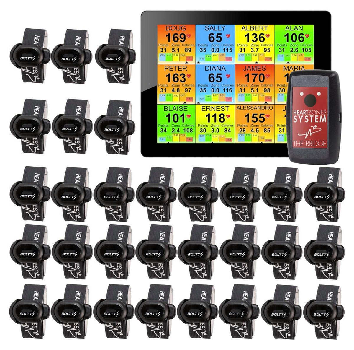 HEART ZONES FOOT POD CLASS PACK-30