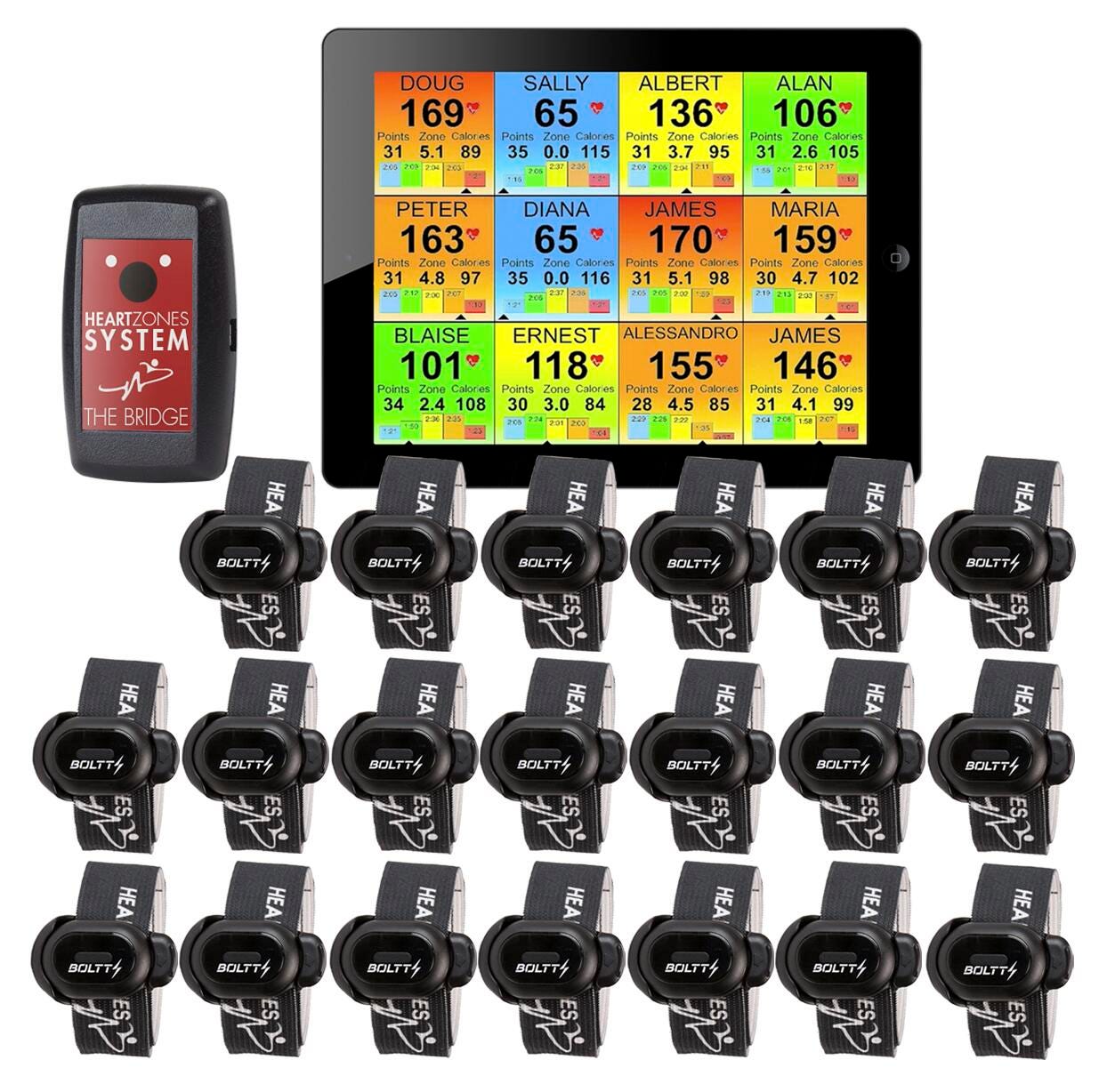 HEART ZONES FOOT POD CLASS PACK-20