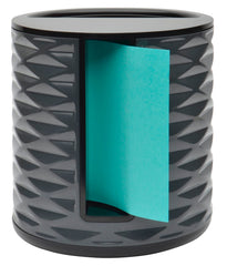 POST IT DISPENSER VERTICAL BLACK TOP