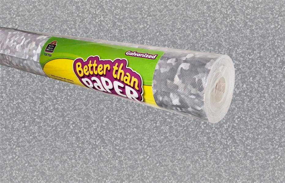 PAPER BULLETIN BOARD BETTER THAN PAPER ROLL - GALVANIZED 4X12 FT