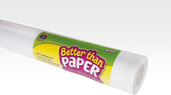 PAPER BULLETIN BOARD BETTER THAN PAPER ROLL - WHITE 4X12 FT