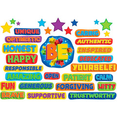 PAPER BULLETIN BOARD SET BE AMAZING 46 PCS