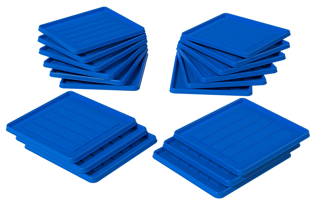 LOCKER BOOT TRAY BLUE PACK OF 18