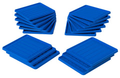 LOCKER BOOT TRAY BLUE PACK OF 18