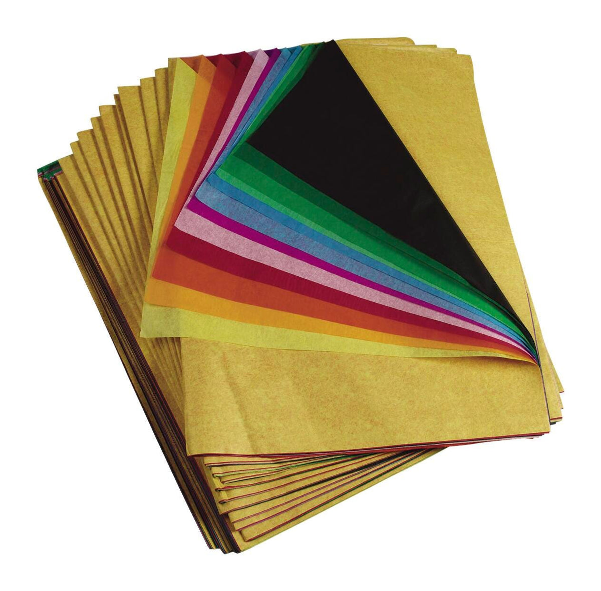 TISSUE SPECTRA 20X30 RAINBOW COLORS PK OF 480