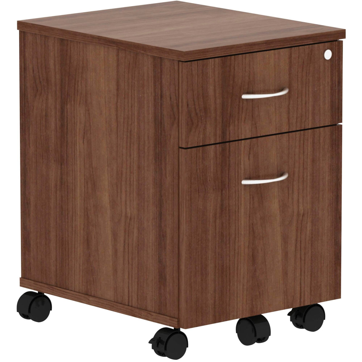 PEDESTAL - MOBILE - B/F - WALNUT - LLR16230