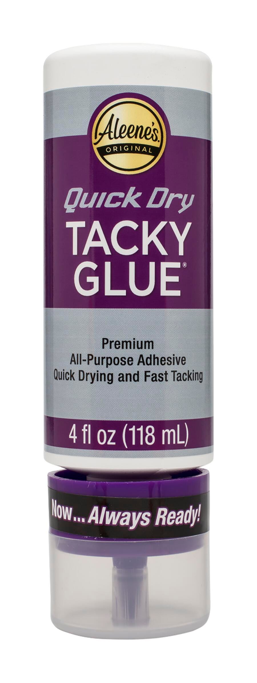 GLUE TACKY ALEENES QUICK DRY 4 OZ EACH