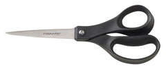 SCISSORS FISKARS RECYCLED 8 IN BLACK PK OF 2