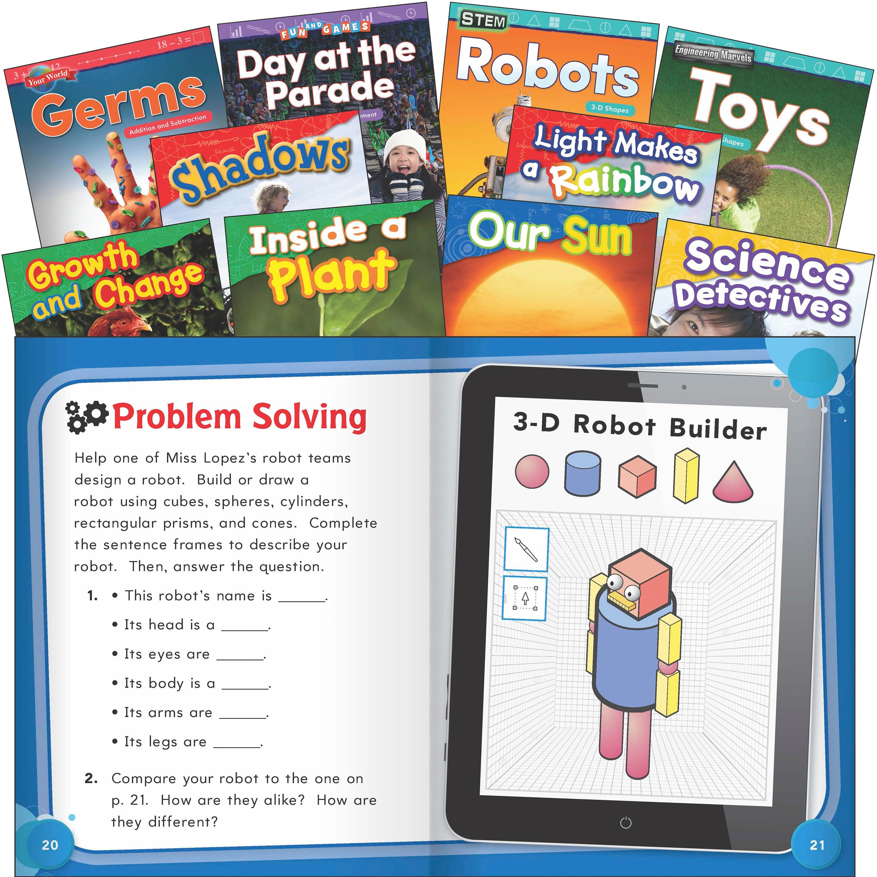 BOOKS EXPLORING STEM GRADE 1 SET/10