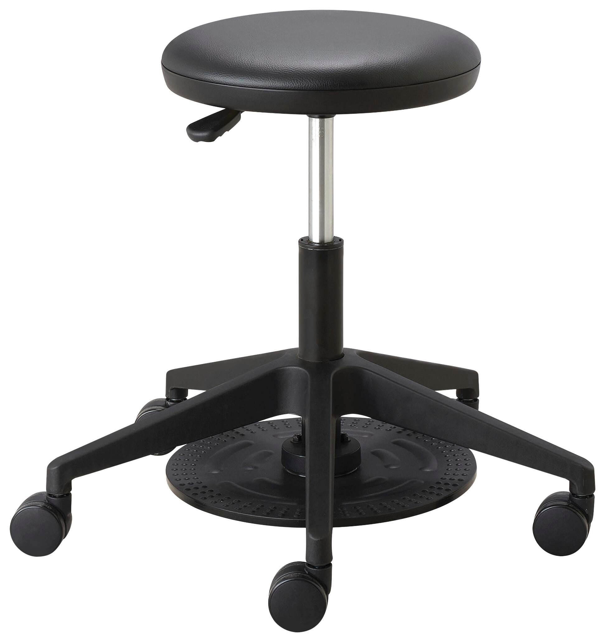 STOOL - LAB - LOW HEIGHT - BK - SAF3437BL