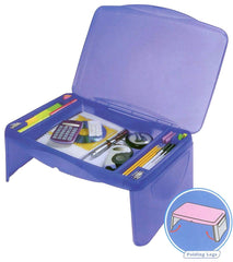 LAP TRAYS WITH STORAGE ASSORTED COLORS EACH