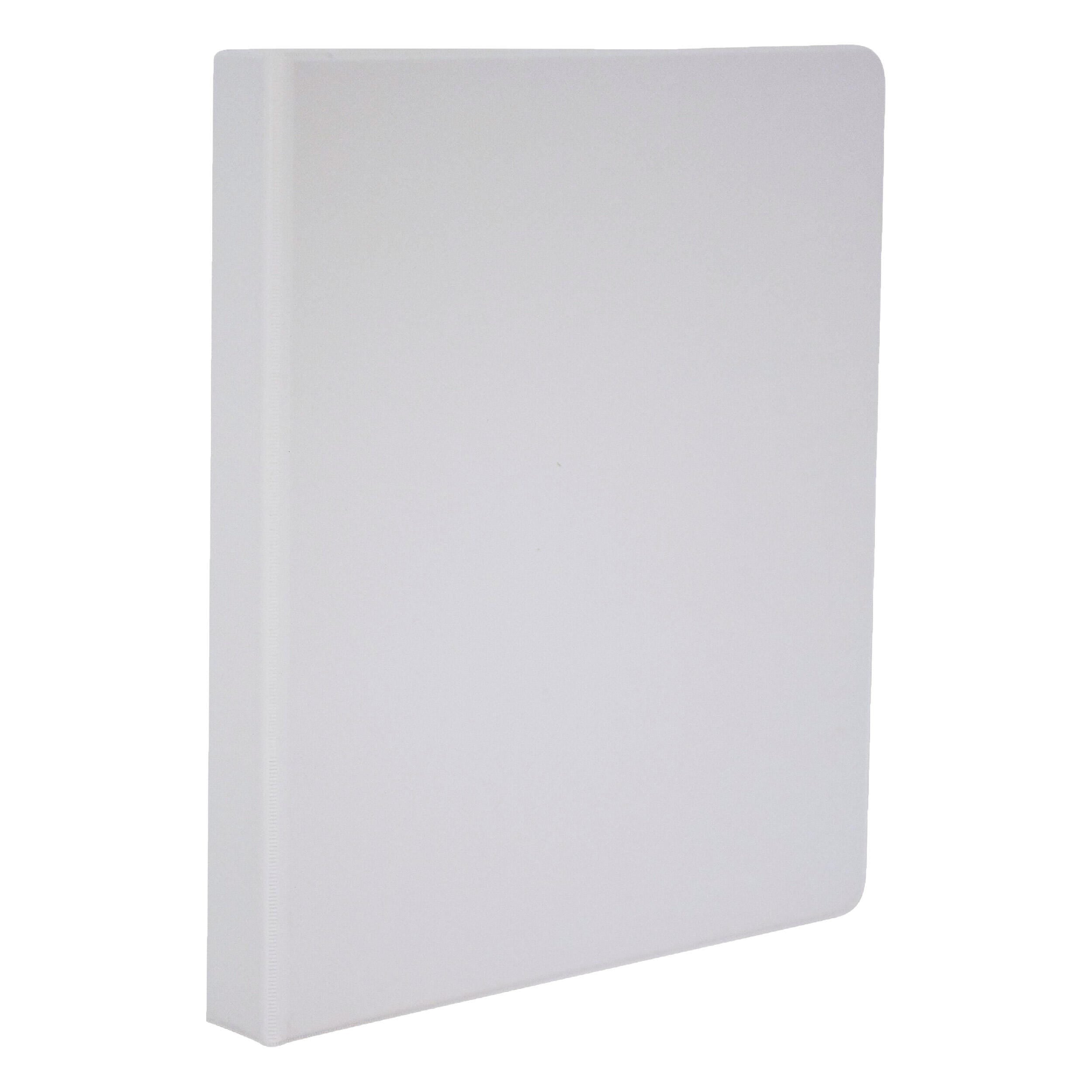 BINDER D-RING 1.5 IN WHITE SCHOOL SMART
