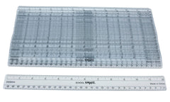 RULER FLEXIBLE 12 IN - SCHOOL SMART - PK OF 36