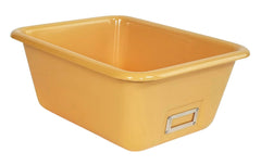 SHIRLEY KS T-134 STORAGE BIN - 14-1/2 L X 11-1/2 W X 6-1/4 H - TAN - EACH