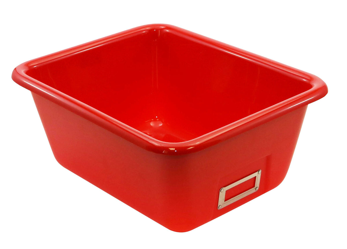 SHIRLEY KS T-134 STORAGE BIN - 14-1/2 L X 11-1/2 W X 6-1/4 H - ORANGE - EACH