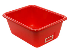 SHIRLEY KS T-134 STORAGE BIN - 14-1/2 L X 11-1/2 W X 6-1/4 H - ORANGE - EACH