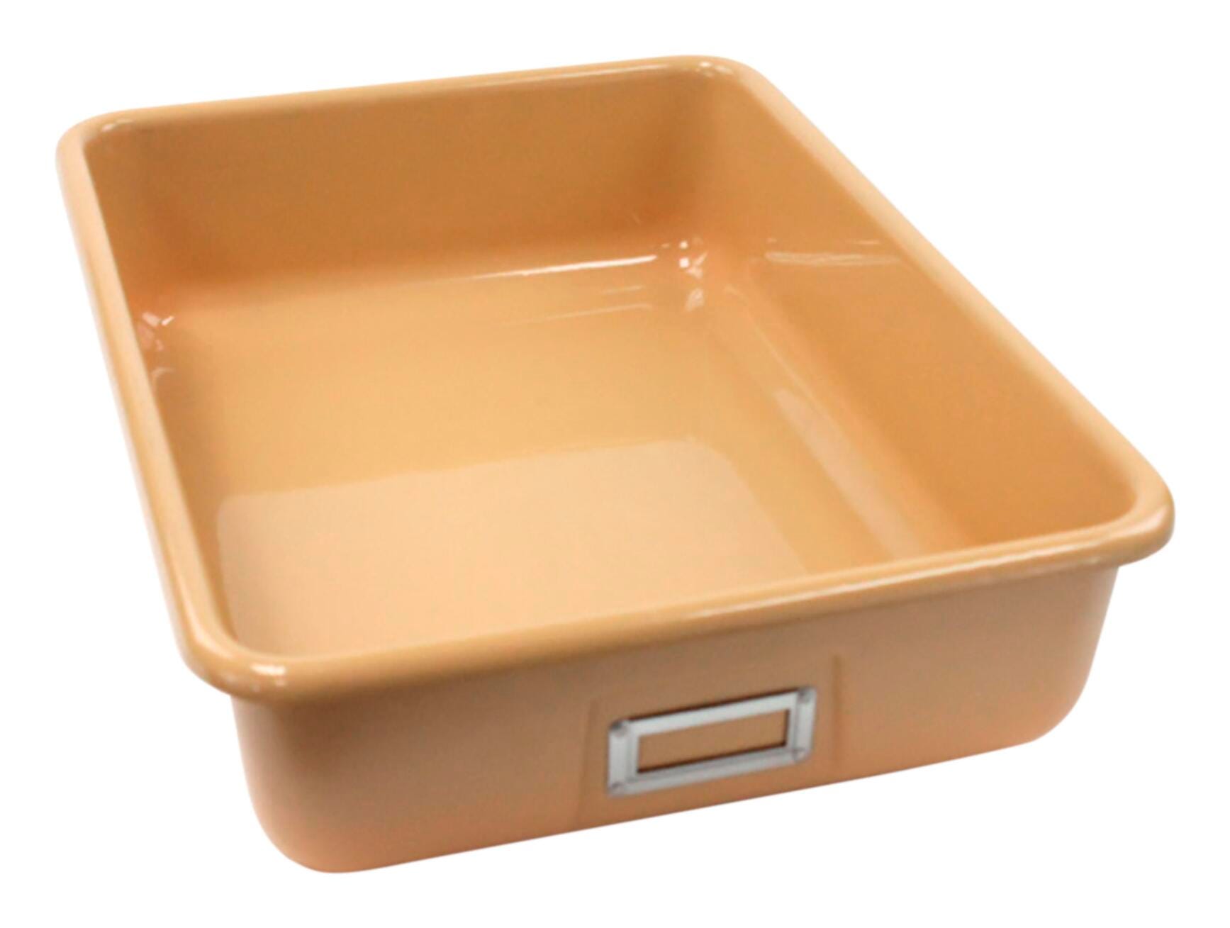 SHIRLEY KS TAN STORAGE BIN - 19 L X 10 W X 4 H - TAN - EACH
