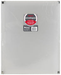 ENVELOPE POLY ZIP N GO 2 POCKET CLEAR PACK OF 3