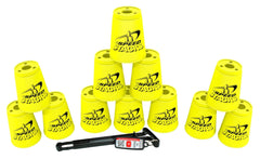 SPEED STACKS-NEON YELLOW SET OF 12