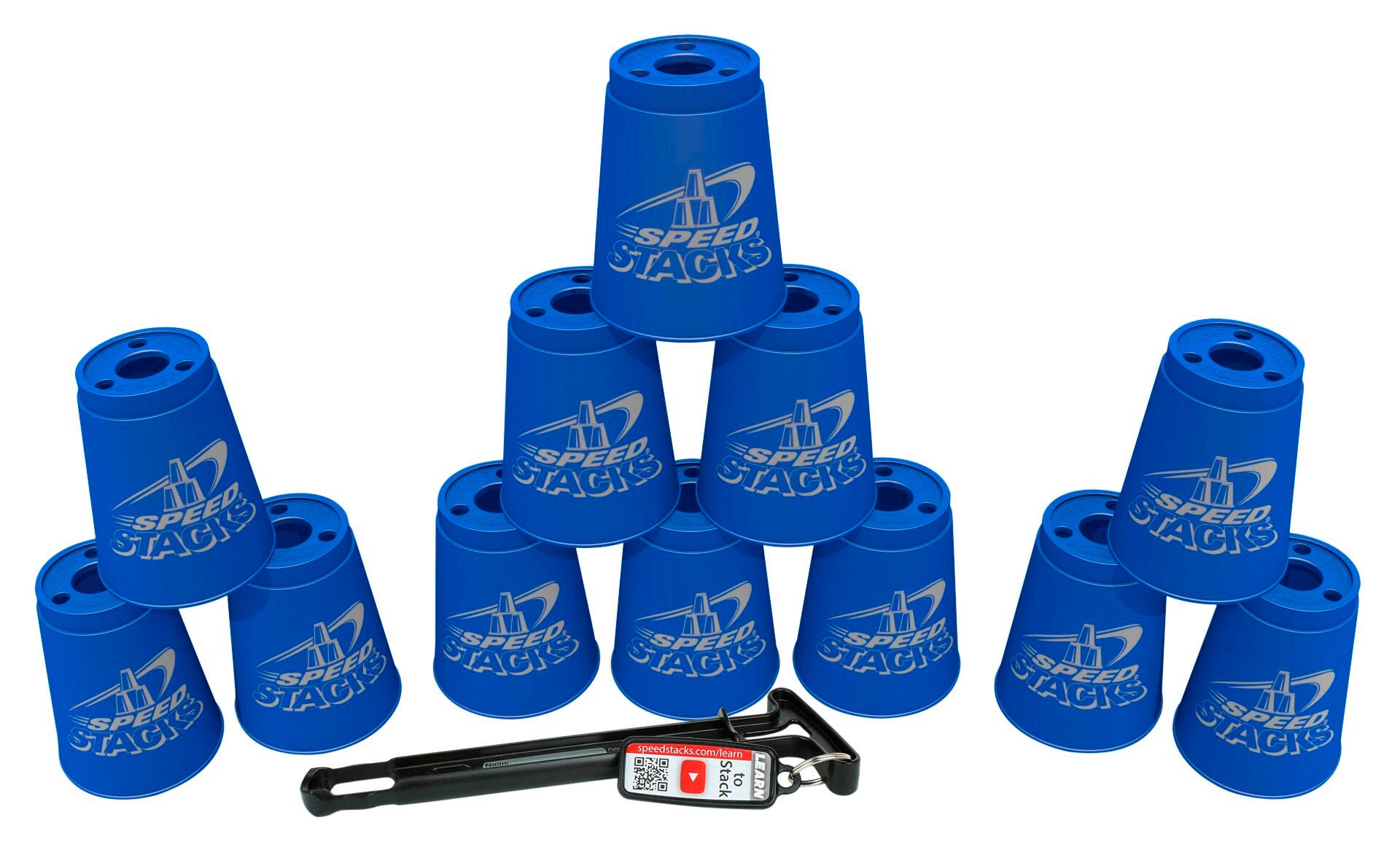 SPEED STACKS-COOL BLUE SET OF 12