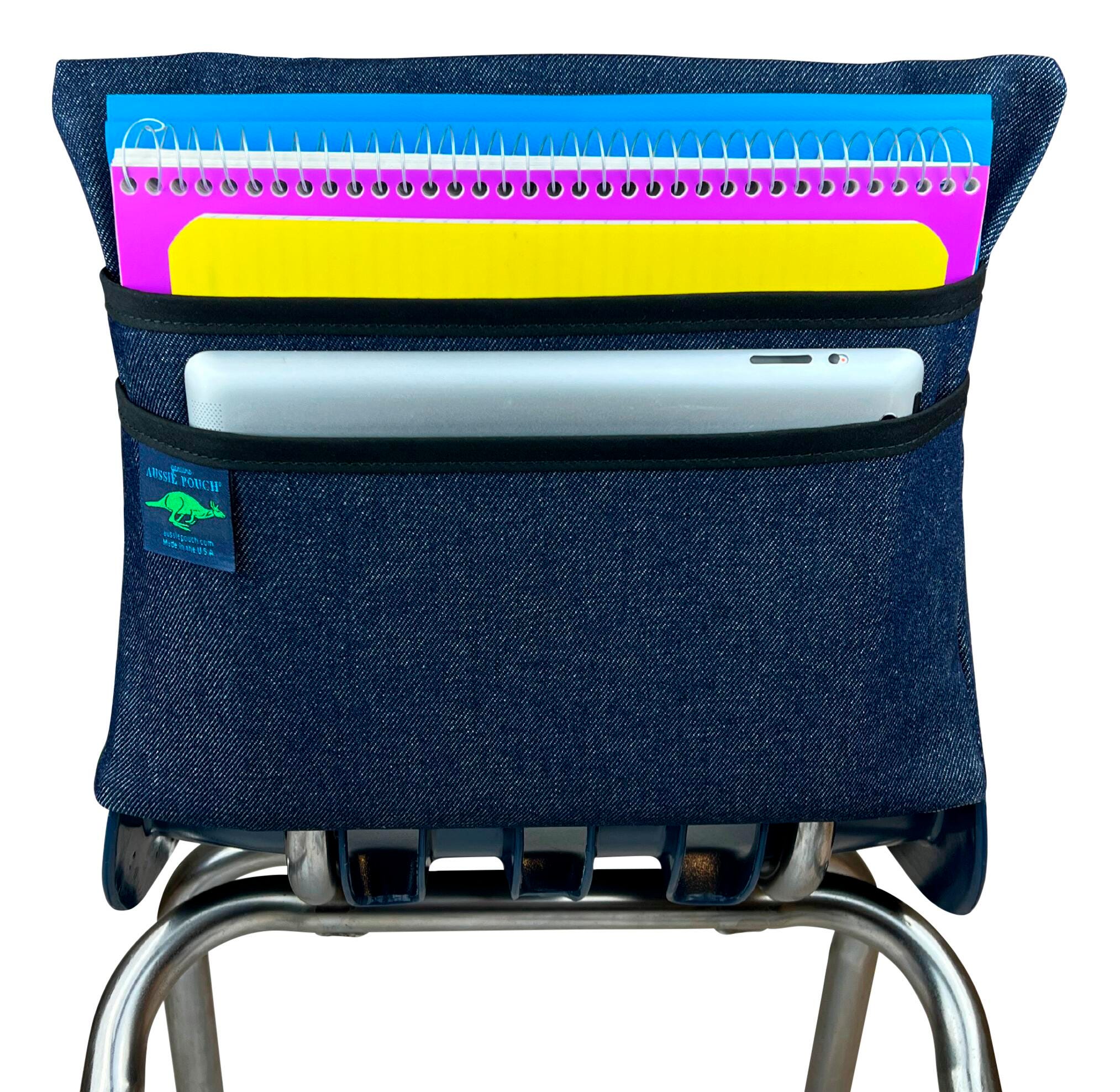 CHAIR POCKET MEDIUM 15 IN BLACK TRIM