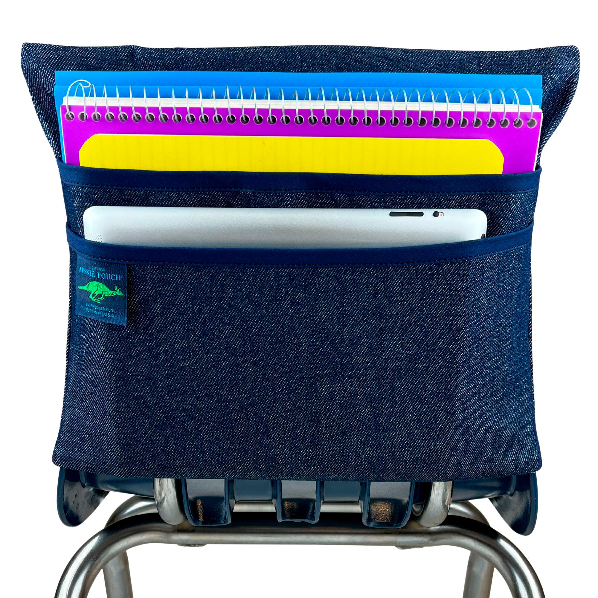 CHAIR POCKET X-LARGE 19 IN NAVY TRIM