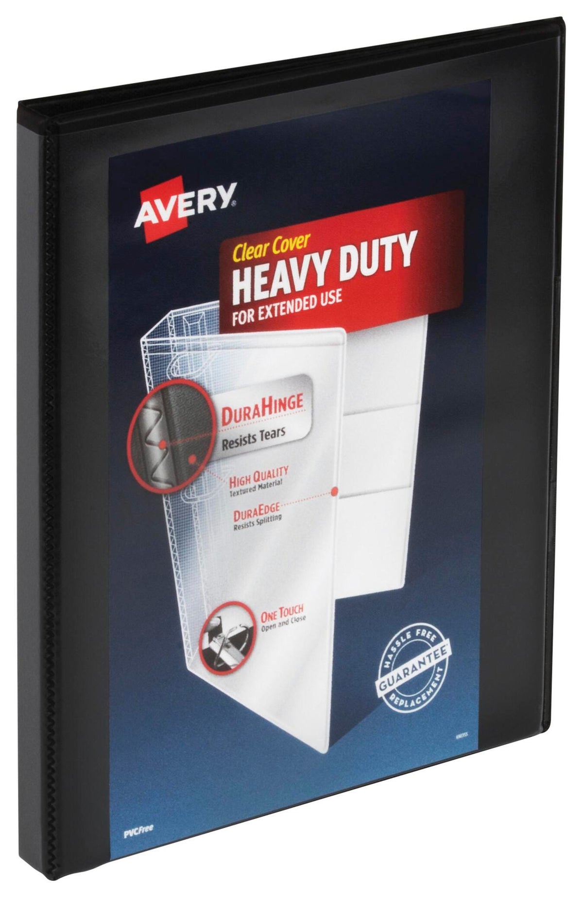 BINDER VIEW SLANT RING 0.5 IN BLACK AVE79766