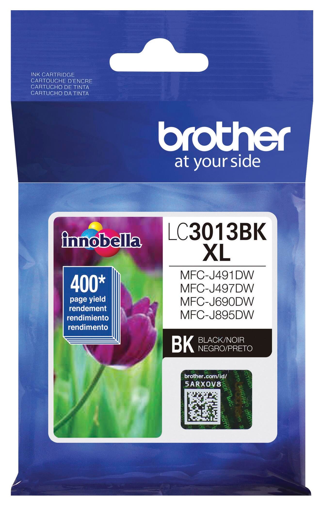 CARTRIDGE INK TONER BROTHER BRTLC3013BK BLACK