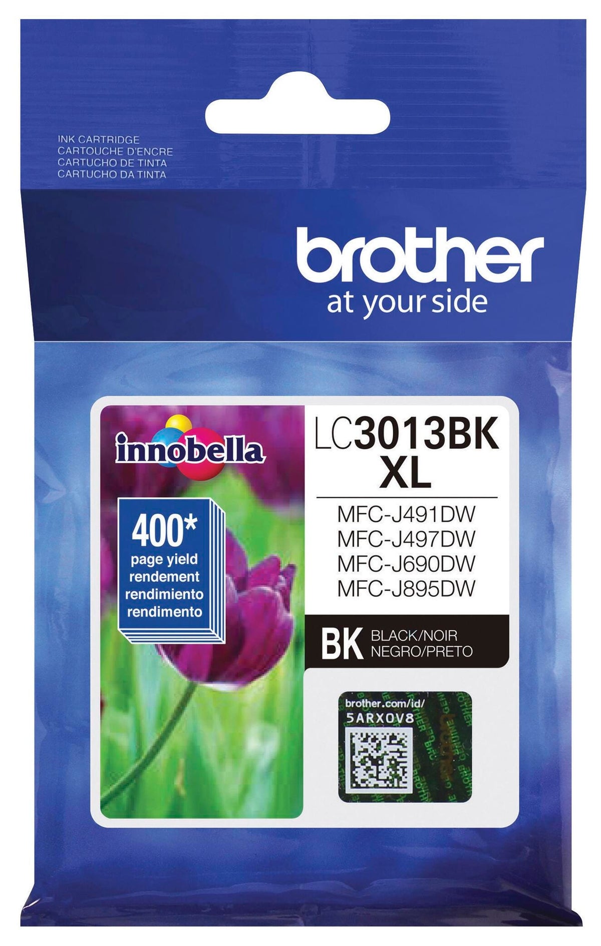 CARTRIDGE INK TONER BROTHER BRTLC3013BK BLACK