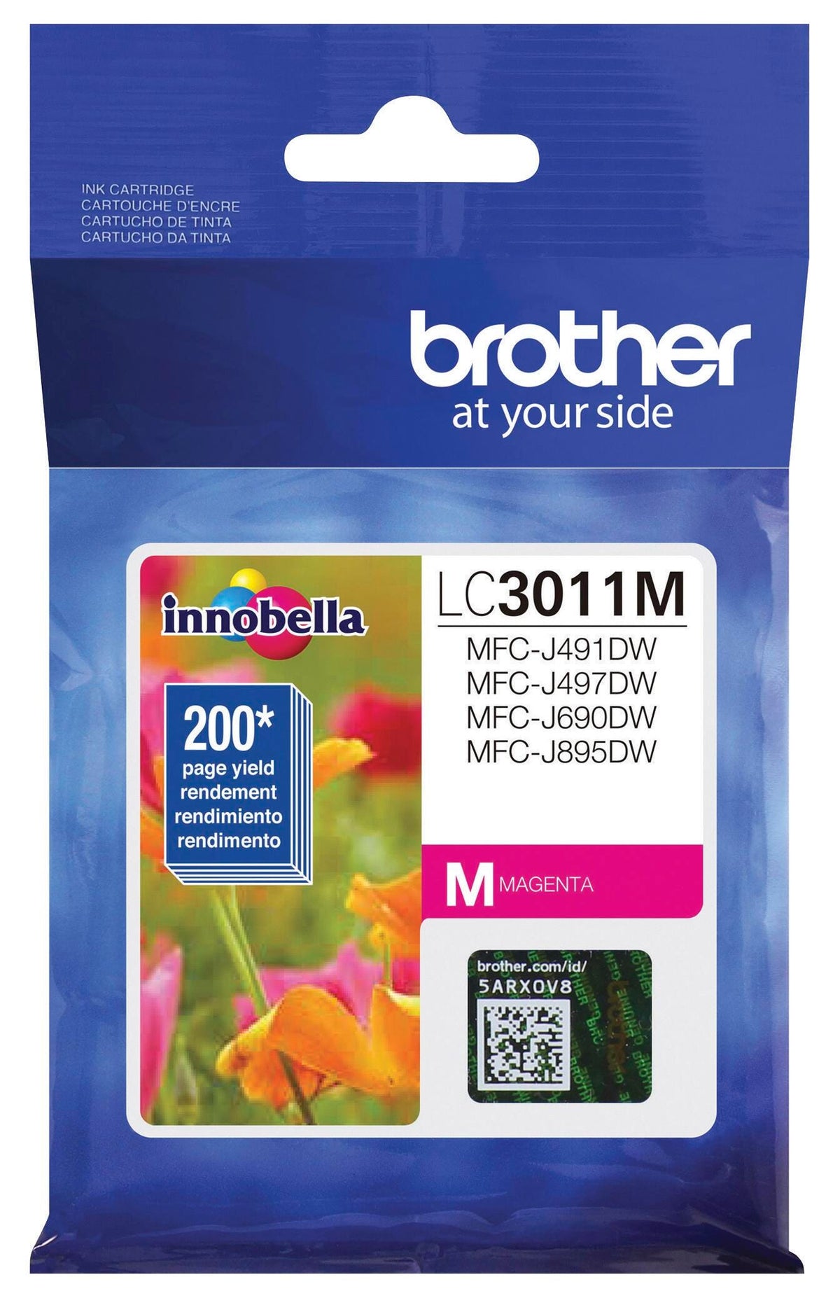 CARTRIDGE INK TONER BROTHER BRTLC3011M MAGENTA