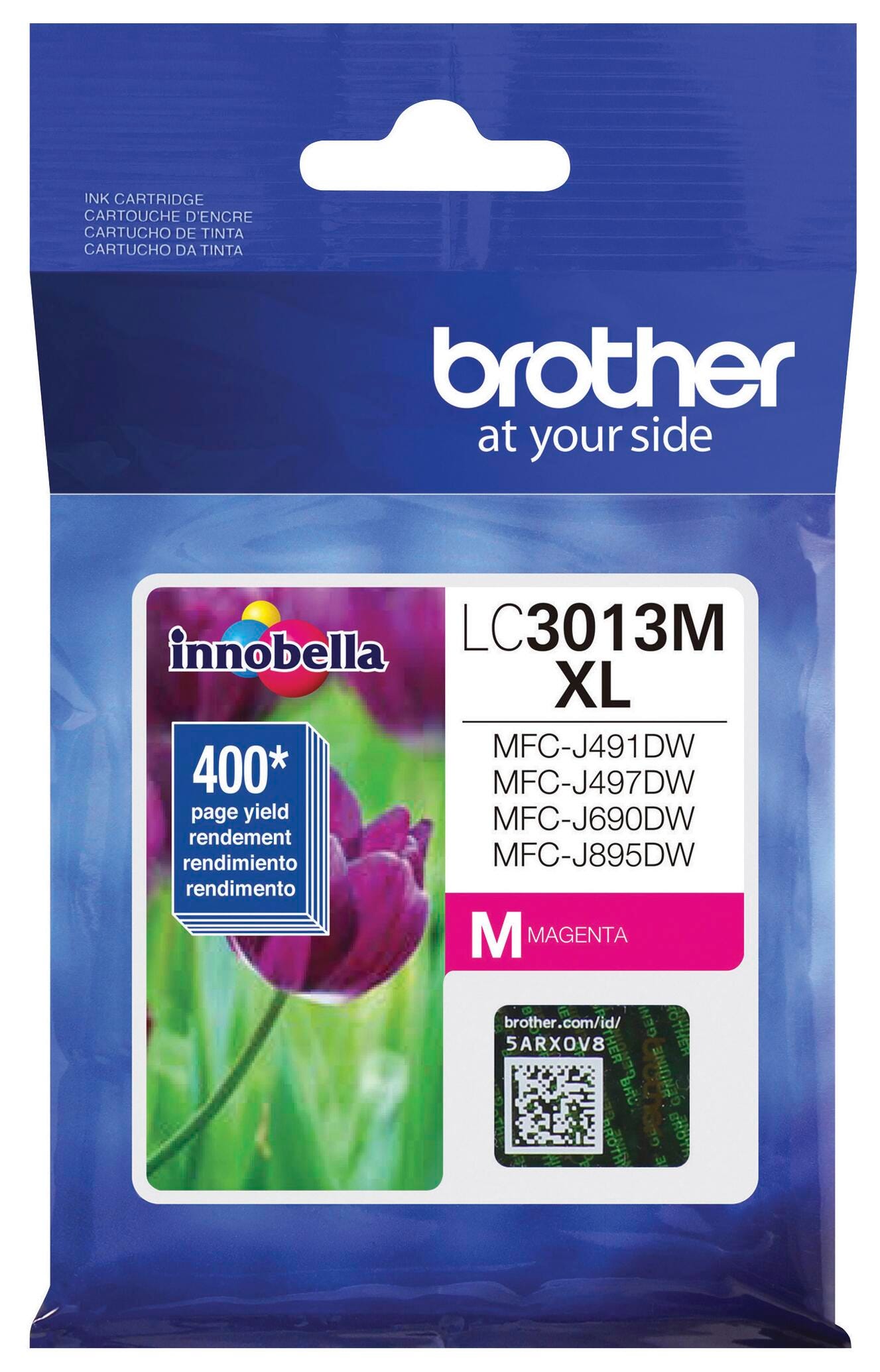 CARTRIDGE INK TONER BROTHER BRTLC3013M MAGENTA