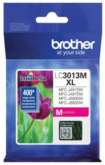 CARTRIDGE INK TONER BROTHER BRTLC3013M MAGENTA
