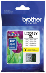 CARTRIDGE INK TONER BROTHER BRTLC3013Y YELLOW