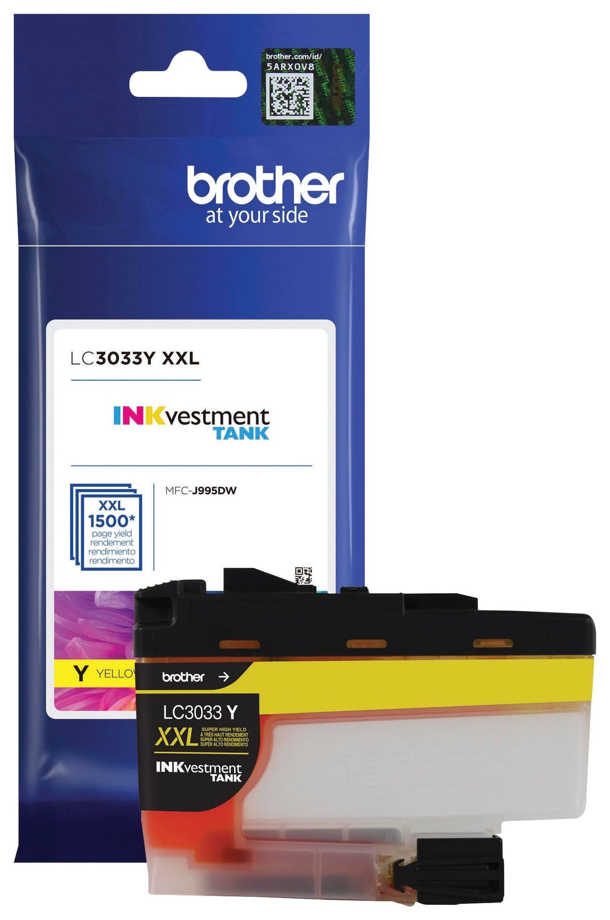 CARTRIDGE TANK INKVESTMENT YELLOW BRTLC3033Y