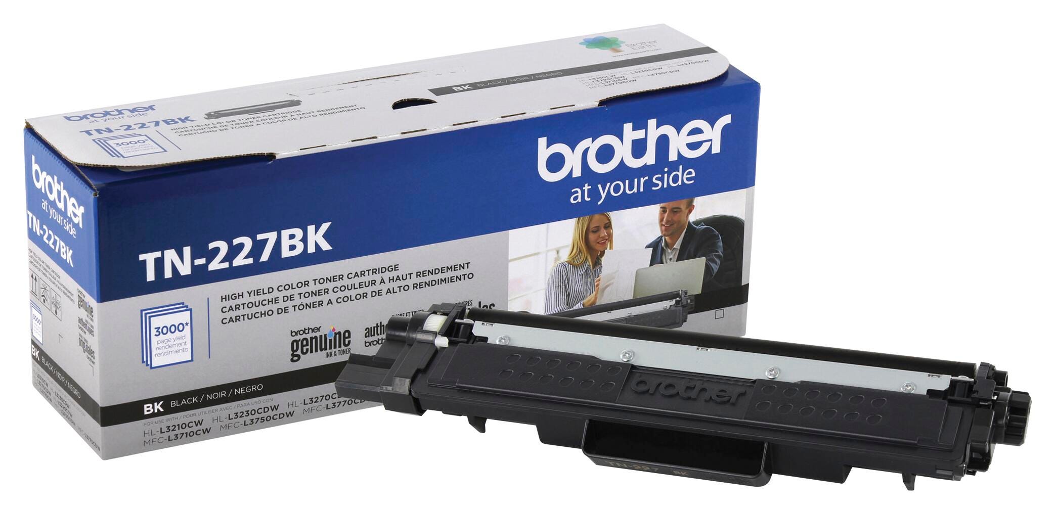 CARTRIDGE INK TONER BROTHER BRTTN227BK BLACK