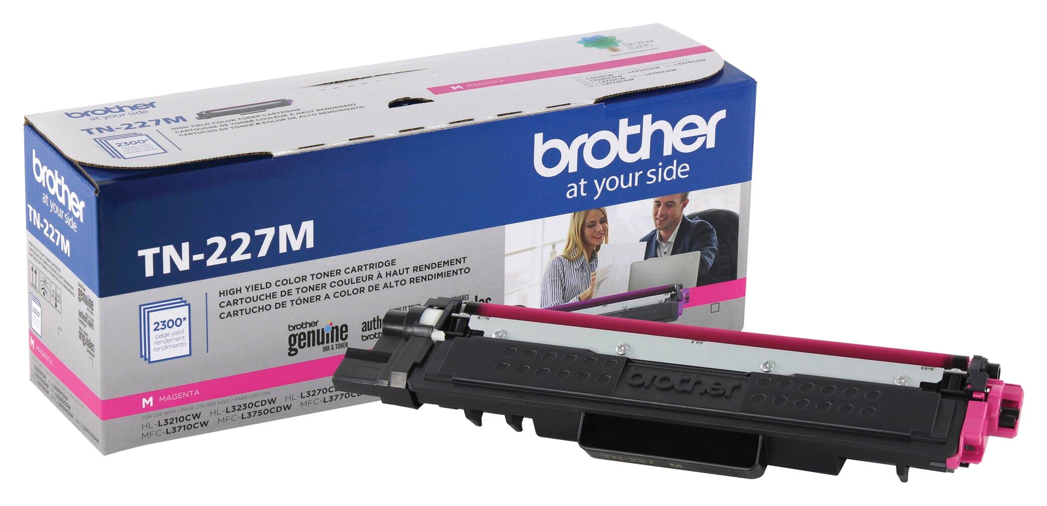 CARTRIDGE INK TONER BROTHER BRTTN227M MAGENTA