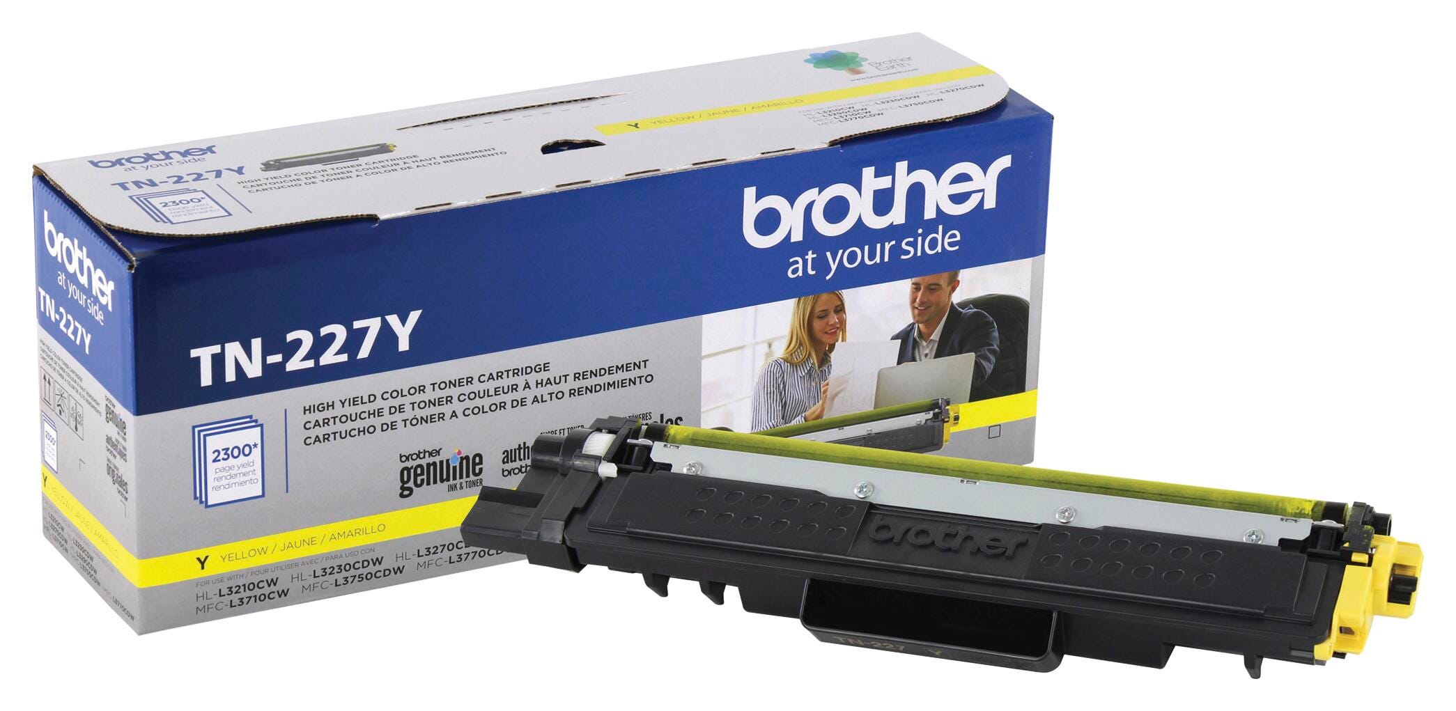 CARTRIDGE INK TONER BROTHER BRTTN227Y YELLOW