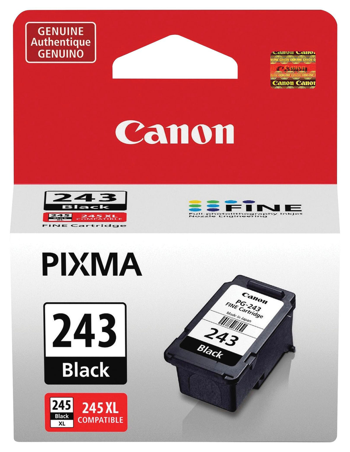 CARTRIDGE INK TONER CANON PIXMA CNMPG243 BLACK