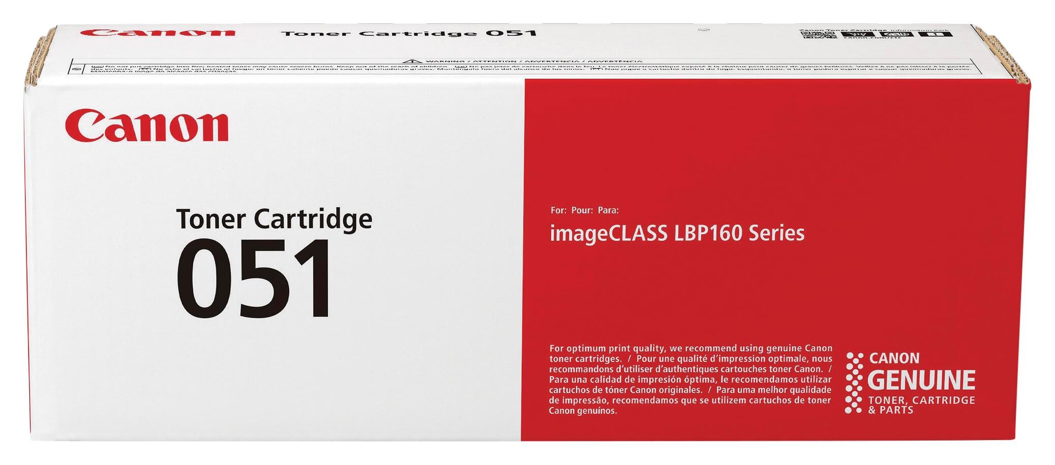 CARTRIDGE INK TONER CANON CNMCRTDG051 BLACK