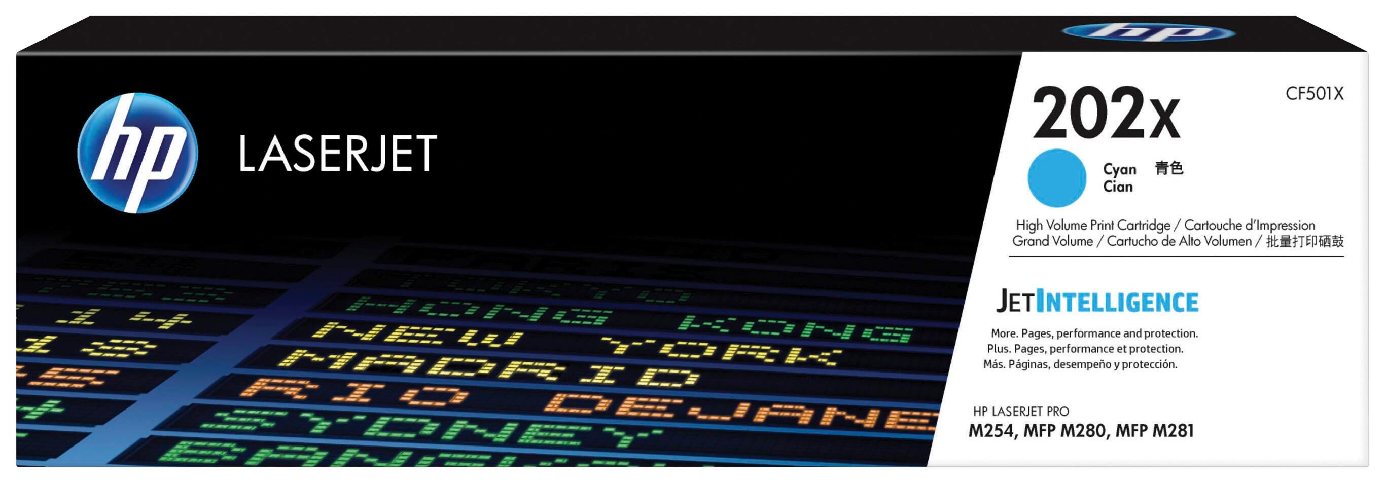 CARTRIDGE INK TONER HP HEWCF501X CYAN