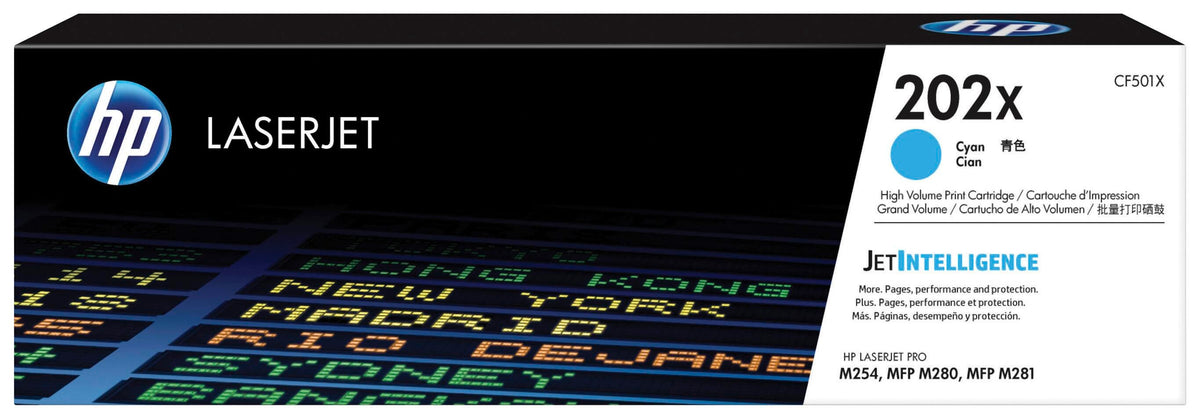 CARTRIDGE INK TONER HP HEWCF501X CYAN