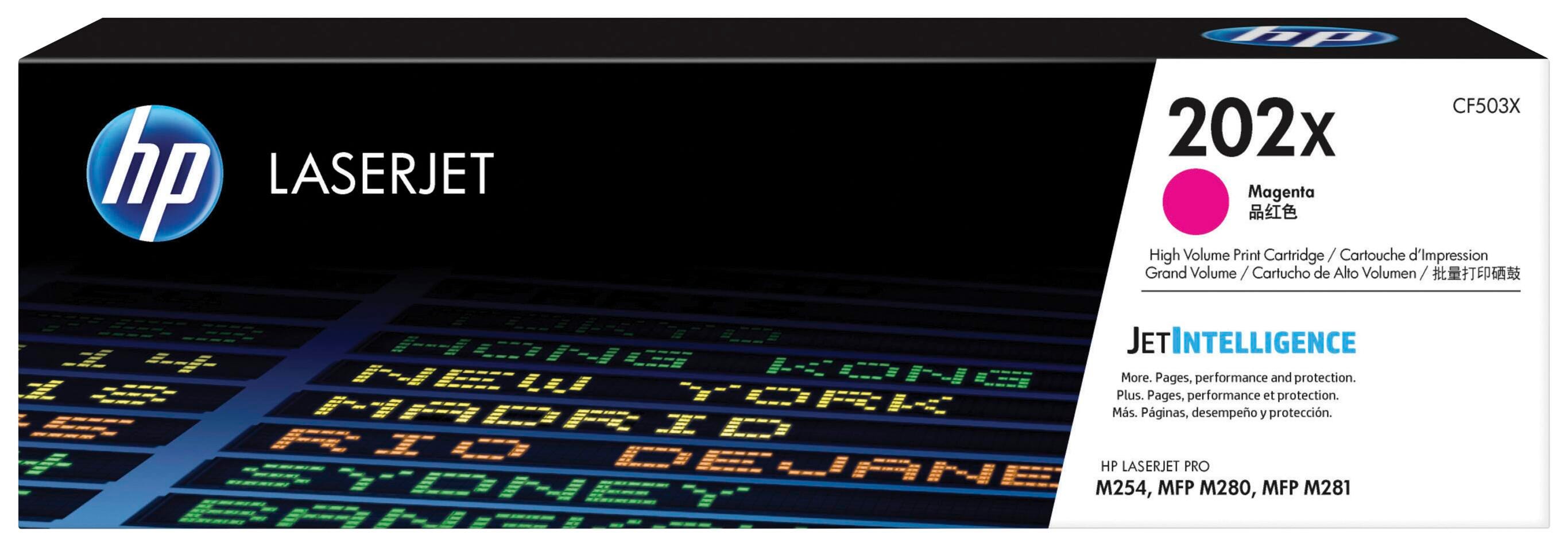 CARTRIDGE INK TONER HP HEWCF503X MAGENTA