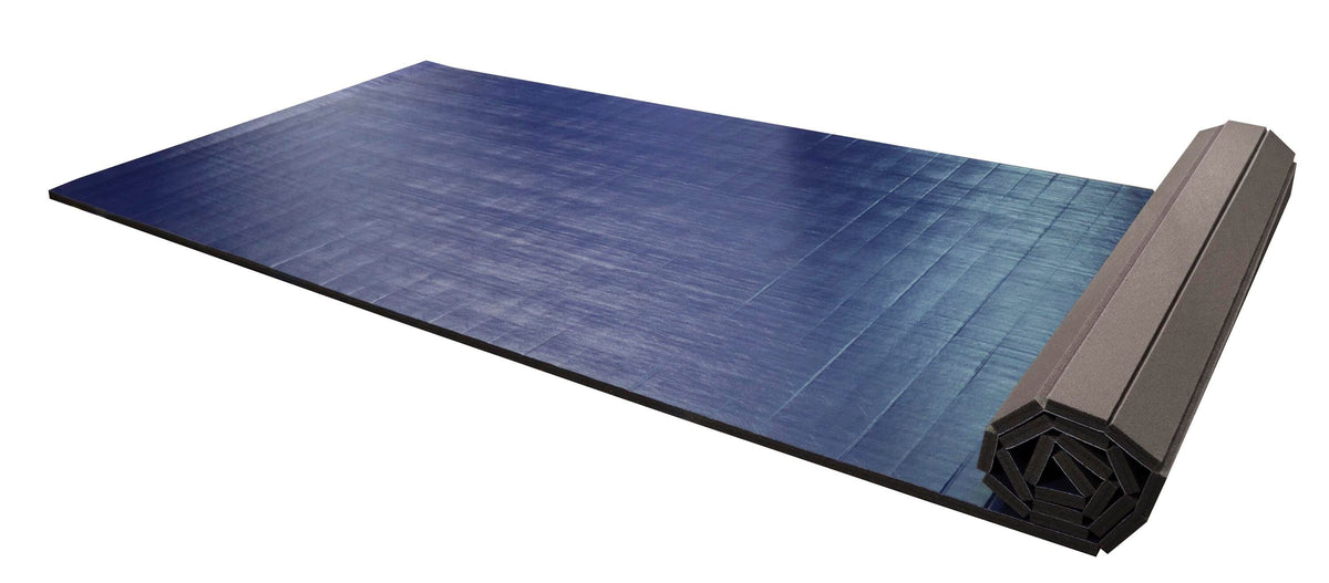 DOLLAMUR - FLEXI ROLL WITH ONE SIDE VINYL - 1IN X 6FT X 26FT ROYAL BLUE