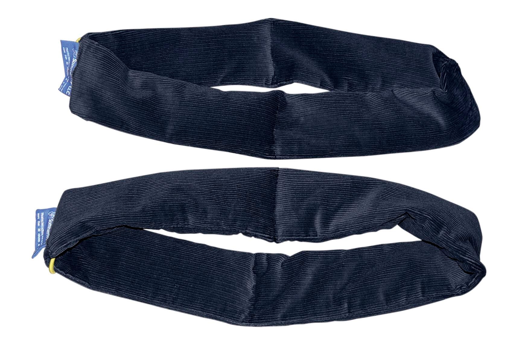 WRAP AROUND WEIGHTED SASH SIZE MEDIUM SET OF 2-NAVY