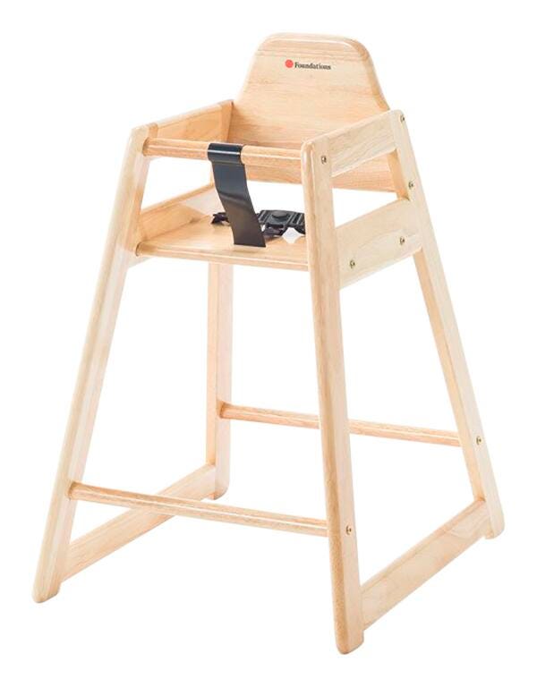 NEAT SEAT HARDWOOD HIGH CHAIR - NATURAL