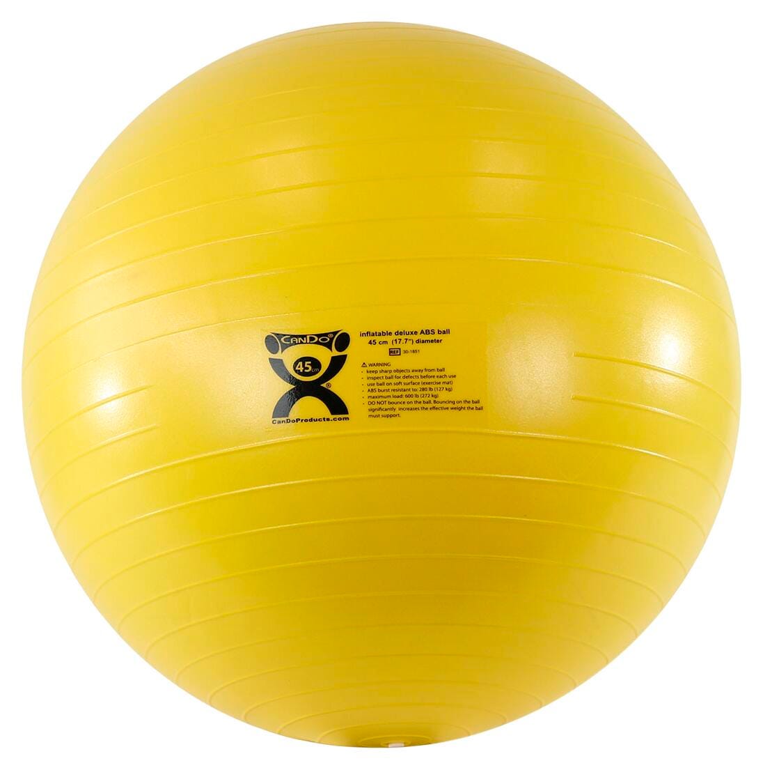 CANDO INFLATABLE BALL, YELLOW