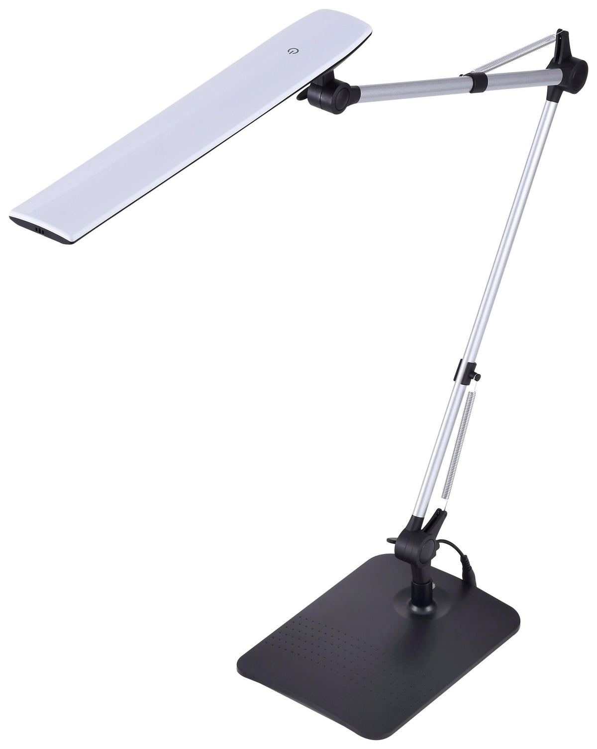 DESK LAMP LED DOUBLE ARM BLACK/SILVER